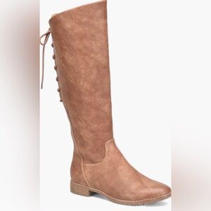 EUROSOFT TALL COGNAC RIDING BOOTS